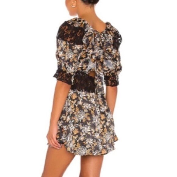 FREE People Lucie Mini dress YELLOW Size 2 / XS - Picture 8 of 16